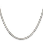 Chisel Stainless Steel Polished 3.90mm 22 inch Herringbone Chain